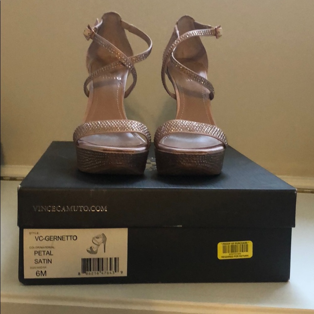 Vince Camino rhinestone heels Size 6